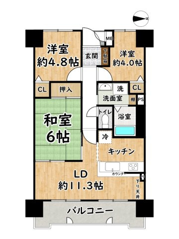 間取り：328000606885