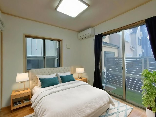 【和室】※家具家電等はCG加工になります。現況優先　それぞれの部屋が独立性を保ち、家族のプライベート時間を大切にできます。