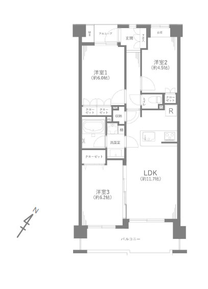 間取り：313004615429