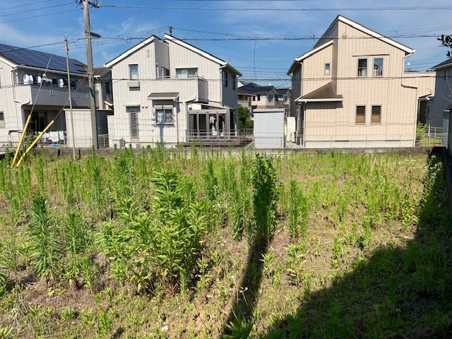 清見台東　土地　木更津駅　高台に面している見晴らしの良い土地です。