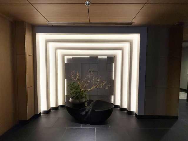 京都を感じるエントランスです。