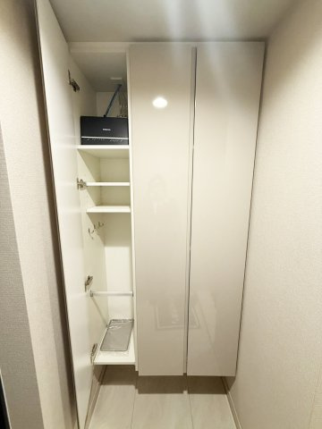 玄関のシューズボックスです。
