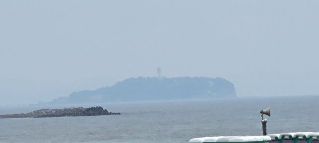 江の島　サザンビーチちがさきから
