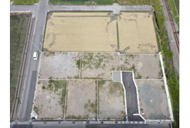 中巨摩郡昭和町河東中島　分譲地の外観