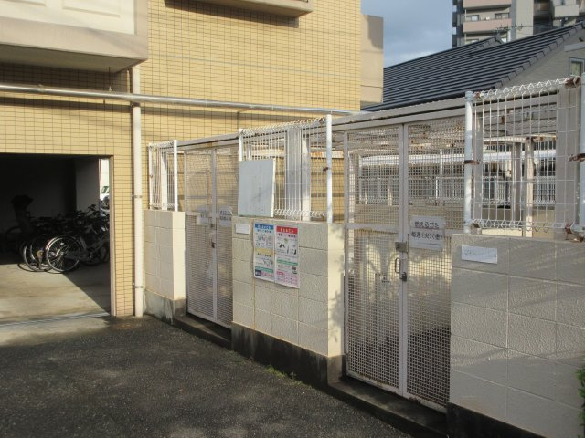 ゴミステーション付きで、清潔感キープ！