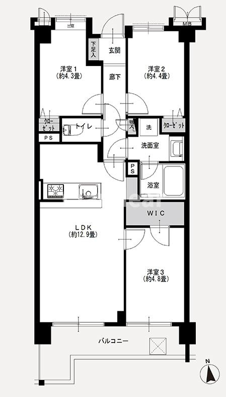 間取り：313004909658