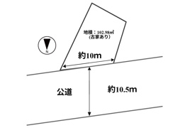 川崎区・池上新町売土地の間取り