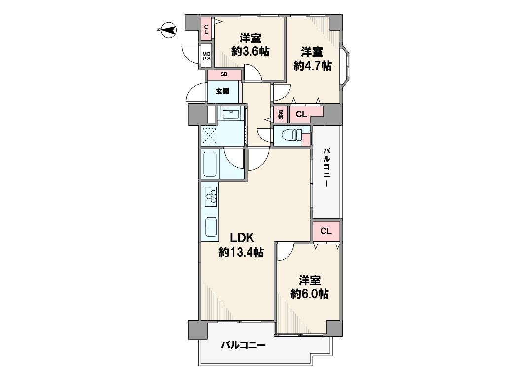 間取り：328000667453