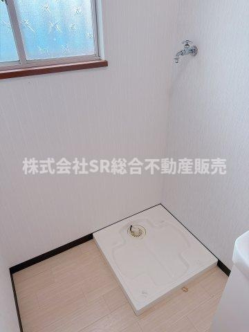 室内洗濯機置き場がございます