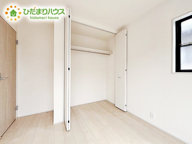 居室にゆとりが持てる大収納クローゼット付き♪
