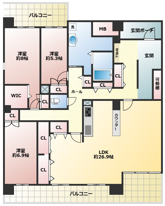 間取り：328000673708