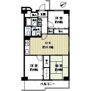 間取り：328000627274