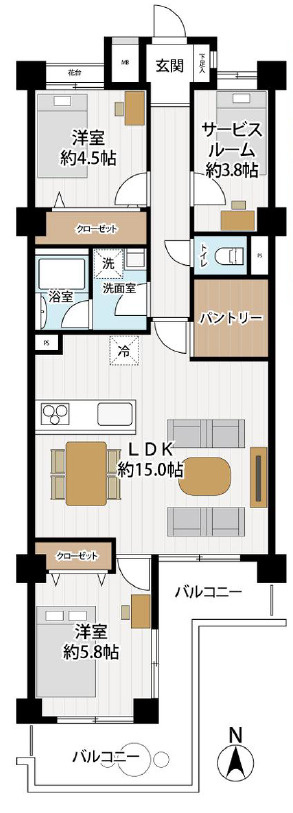 間取り：311002499638