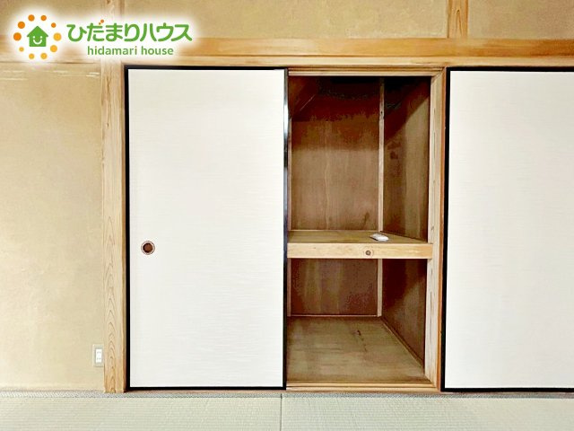 収納スペースが広いため、布団や季節家電など大型のものを収納できますね