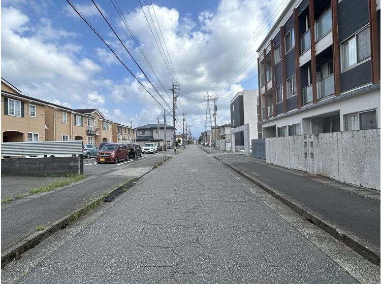 前面道路