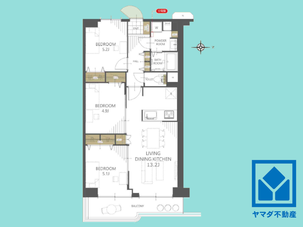 間取り：326000237263