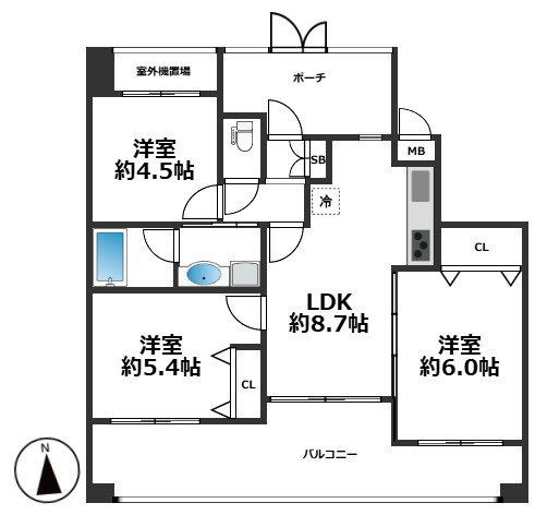 間取り：328000670143