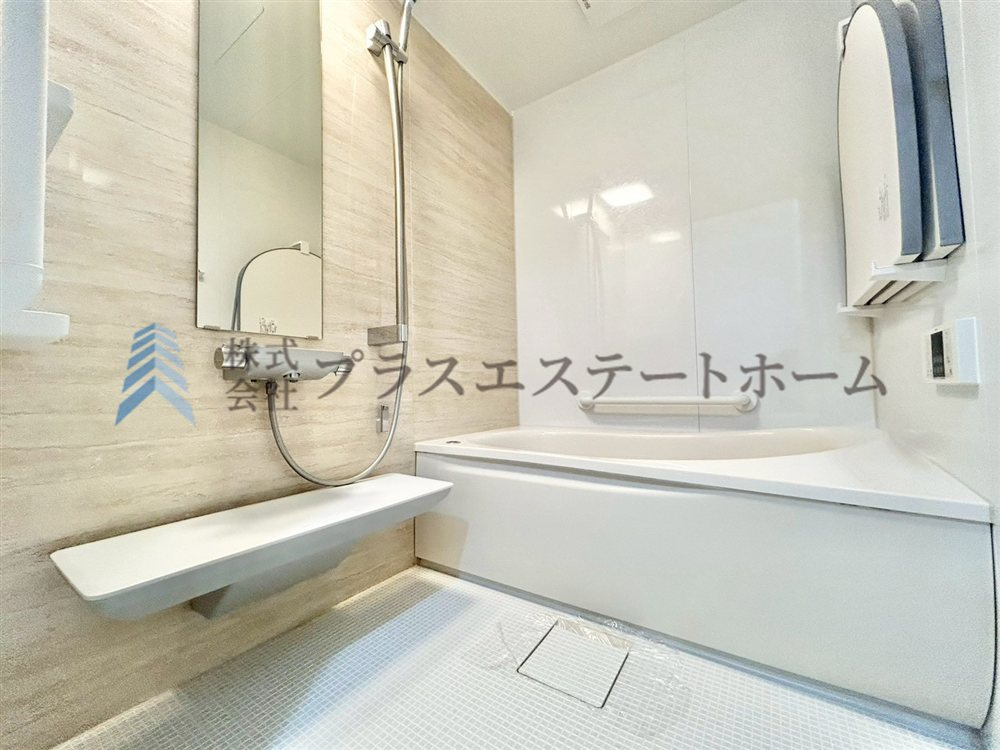 白基調のバスルーム♪