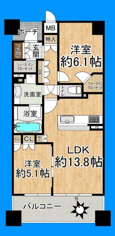間取り：327002601845