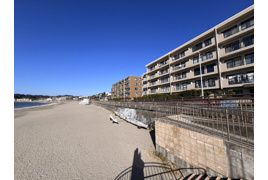 海見え ディアコート逗子海岸　1階の外観