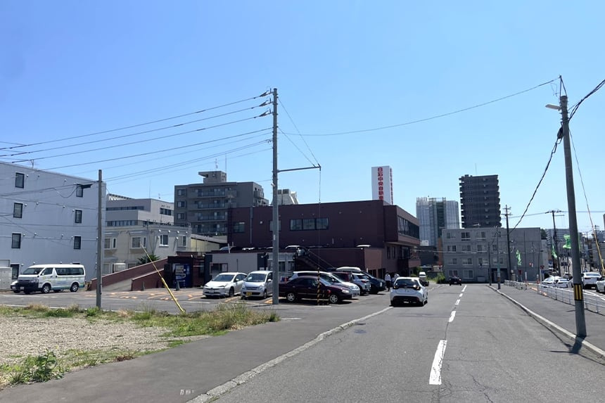 前面道路含む現地写真