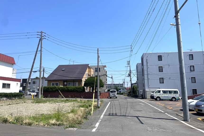 前面道路含む現地写真