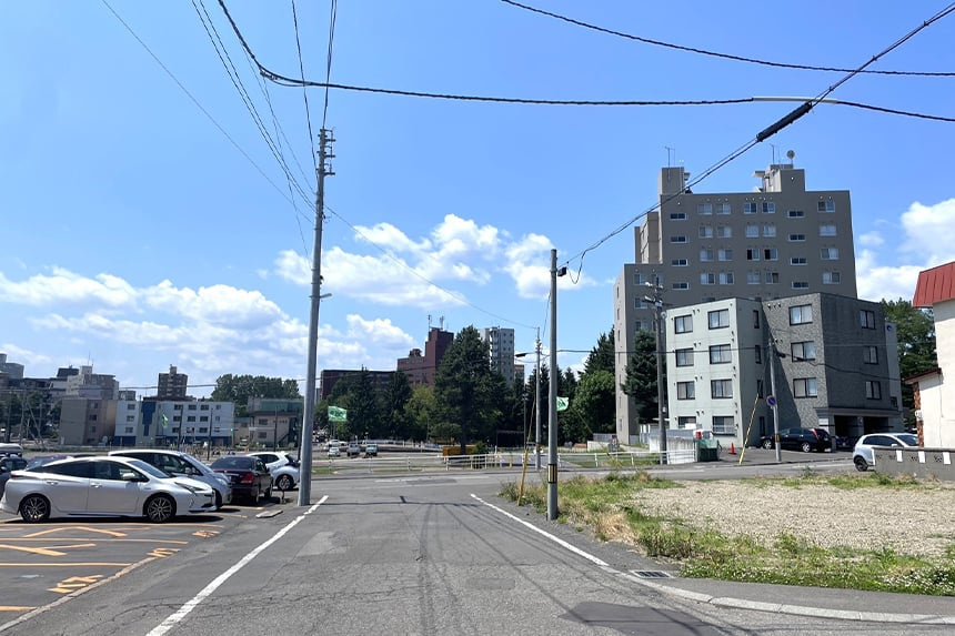 前面道路含む現地写真