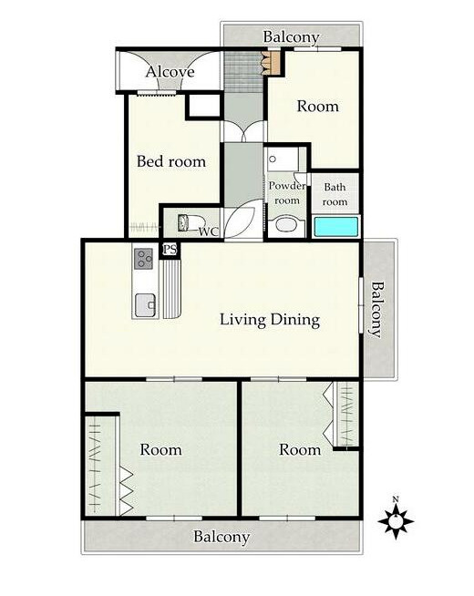 間取り：322000464716