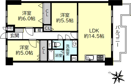 間取り：328000555659