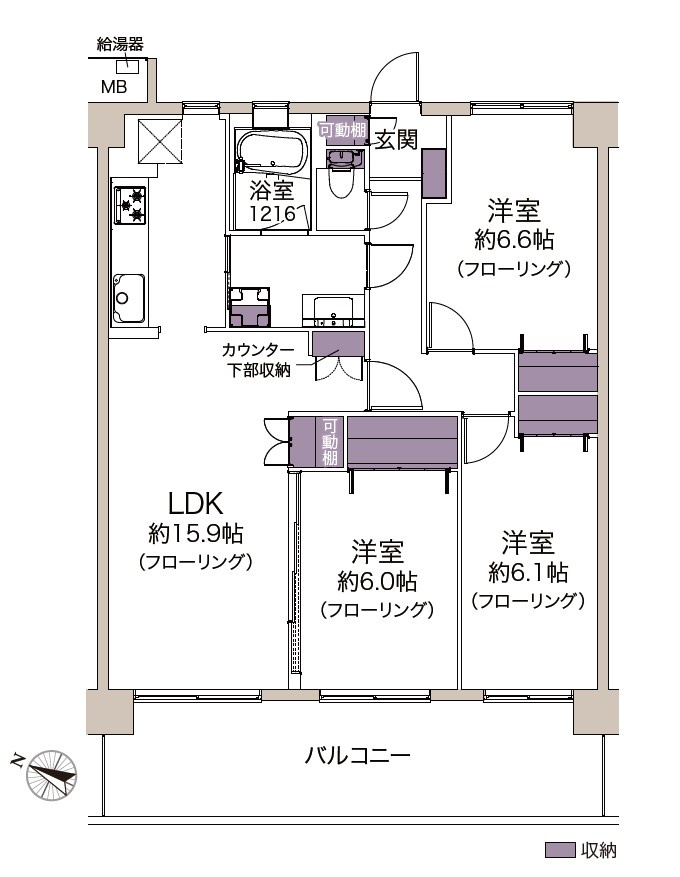 間取り：311002412372