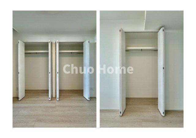 居室にはクローゼットを完備し、自由度の高い家具の配置が叶うシンプルな空間です。お子様の成長と必要になる子供部屋を与えるにはぴったりの間取りですね。