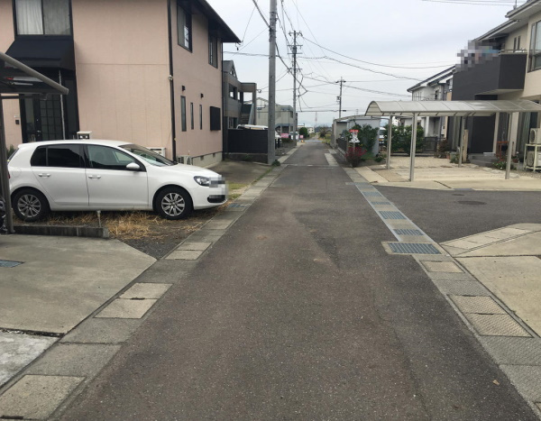 前面道路