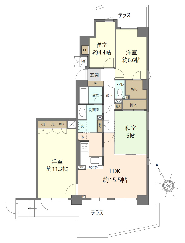 間取り：323000486287