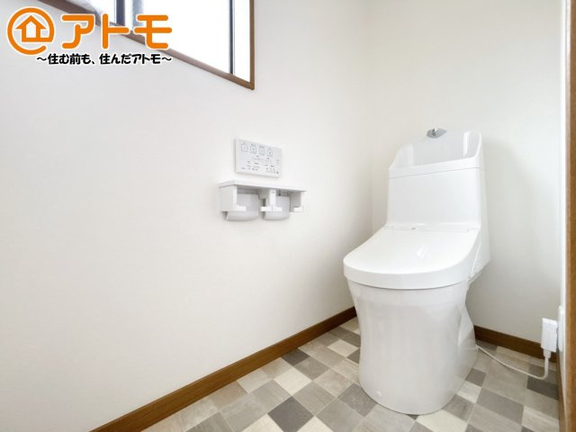 2つトイレがあるので朝も混みあわずに使うことができます！