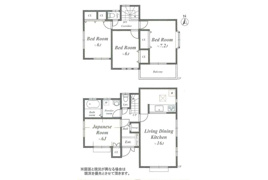 JR横浜線「小机」中古戸建の間取り