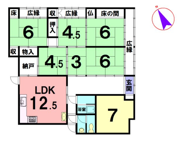 間取り：328000676925