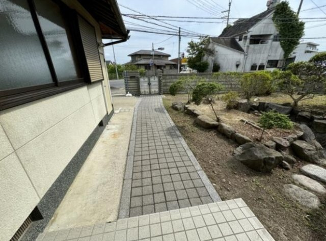 お庭で自由な時間を過ごせます