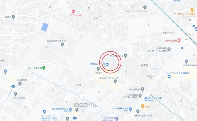 荒井小学校、荒井中学校のエリアです。