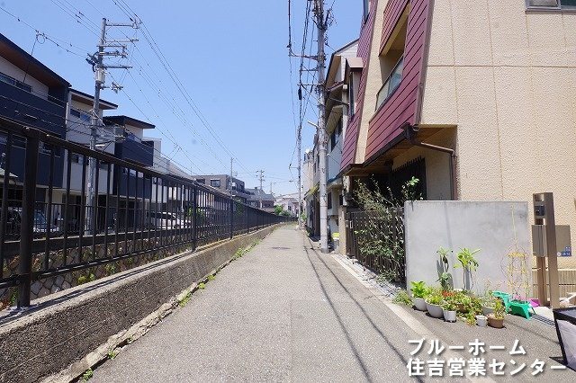 前面道路です！
