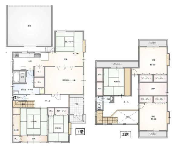 間取り：328000628373