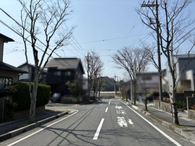 西側道路