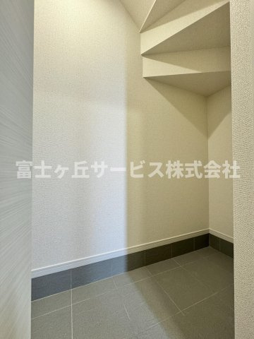 玄関にあるシューズクロークです