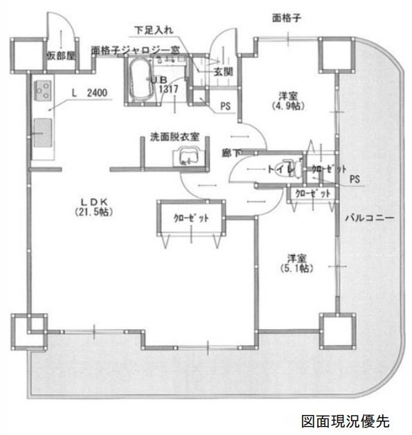 間取り：334000232160