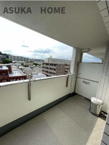 最上階7階のお部屋のため、眺望良好です。