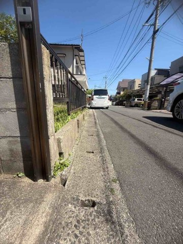 【東貫一丁目（5期）の前面道路含む現地写真】