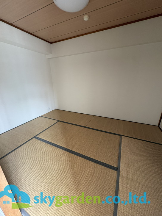 明るい和室です