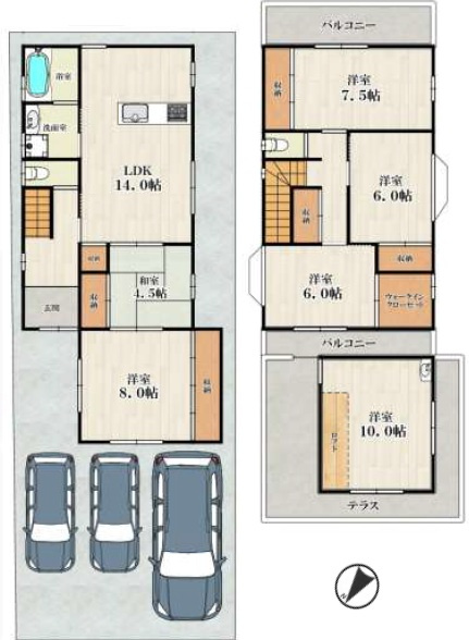 間取り：327002235008