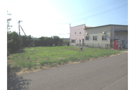 能代市浅内堤下・売地の外観