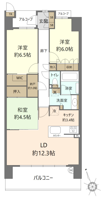 間取り：323000432040