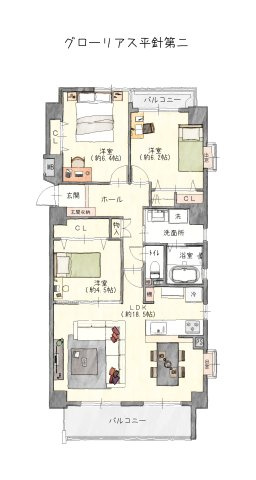 間取り：323000495730